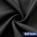 homing Rectangle Table Cloth Cover, Waterproof Polyester Elastic Fitted Tablecloth, Fits for 6 Foot Folding Tables, Washable Table Protector for Picnic, Camping, Outdoor (Black, 24" x 60")