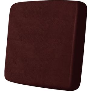 Leather Look Couch Cushion Covers Sofa Seat Slipcovers Sets Couches Furniture Protector for Sectional Armchair Loveseat Pets Kids Stretch Spandex Fabric (1 Cushion Armchair, Burgundy)