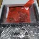 Furologee TV Stand for TVs up to 55 Inch, Entertainment Center with Open Storage Shelves, Media Console Table with Soundbar Shelf for Living Room, Bedroom, Rustic Brown