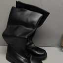 Adult's Knee High Cosplay Shoes Pirate Boot Halloween Costume Shoes (11)