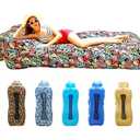 Inflatable Couch, Inflatable Lounger Air Sofa | No-Pump Blow Up Couch | Ergonomic Design, Air Couches Outdoor for Camping & Park & Beach, Upgrade Your Camping Accessories