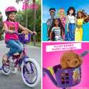 Dynacraft Barbie 12, 16, 18-inch Girls' Bike for Kids Ages 3-9 Years - Fun and Stylish Design, Sturdy and Durable, Perfect for Kids Learning to Ride, Easy to Assemble, Ideal for Young Riders