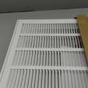 Fits 16x20 Duct Opening | Steel Return Air Filter Grille by Handua [Removable Door] for 1-inch Filters | Vent Cover Grill | White | HVAC Cold Air Intake Grille | Out Dim: 18 5/8"W X 22 5/8"H