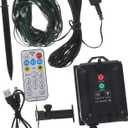 DIYEAH LED Solar String Lights Outdoor Solar LED Strip with Copper Wire Warm White Fairy Lights for Garden Patio Backyard Festival Decoration