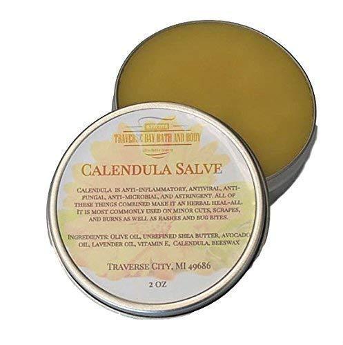 Calendula Salve - 2 oz tin - with Lavender Essential Oil and Vitamin E