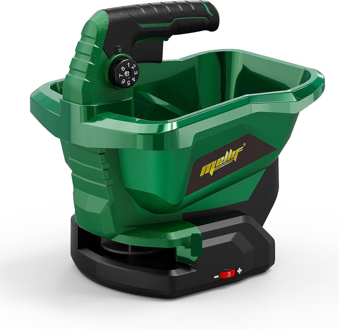 Handheld Power Spreader Compatible with Makita 18V Battery(Battery and Charger Not Included), Cordless Seed Spreader Accessible Year-Round, Electric Lawn Spreaders for Grass Seed, Salt, Ice Melt, Feed (Green)