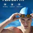 ZIONOR Swim Goggles, Upgraded G1 Polarized Swimming Goggles Anti-Fog for Adult Men Women