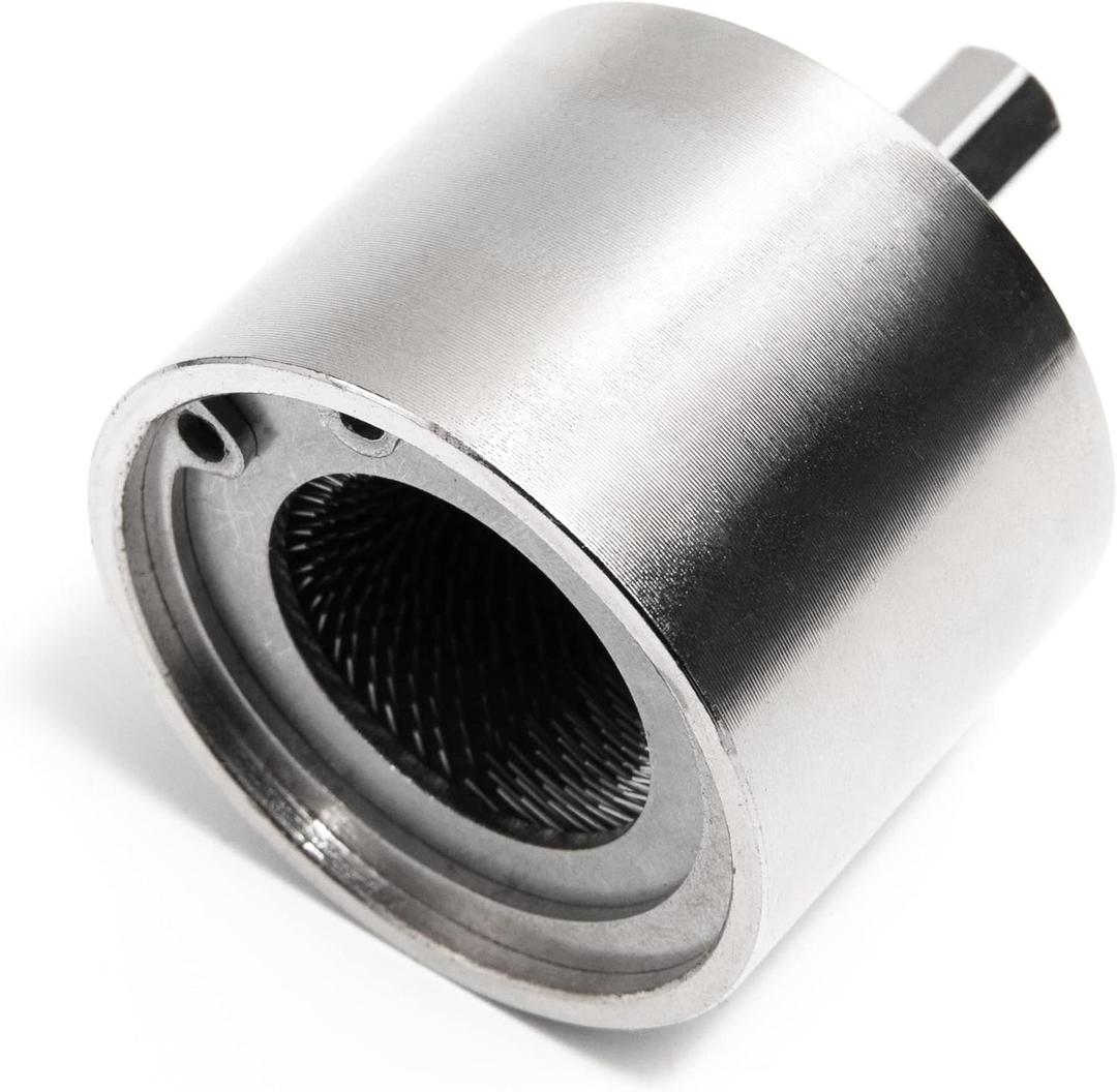 3/4" Full-Metal Copper Pipe Cleaner, Tube Cleaning Brush for Drill with Replaceable Brushes, for Professional Plumbers and Industrial Purposes