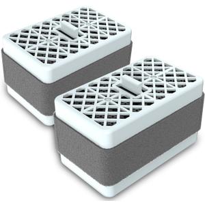 T0T0-THU9476 2Pcs Toilet Deodorizer Carbon Deodorizing Filters Replacement For S300 S350E C100 C200 700H SW537 S350E S550E C5 S550E Washlet Deodorizer Filter Deodorizer Cartridge