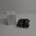 Menkxi 30 Pcs Christmas Velvet Ball Ornaments Small Flocked Christmas Ornaments for Tree Plastic Xmas Decorative Hanging Balls Handmade Flocked Velvet Xmas Tree Home Decor (1.97 Inch,Green)