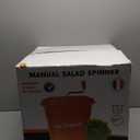 Manulle Salatschleuder Manual Salad Spinner, Dynamic MINI Manual Salad Spinner - 1 1/4 gal Capacity, Dries 2 Heads of Lettuce