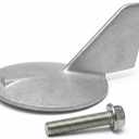 6K1-45371-01 Zinc Trim Tab Anode for Yamaha 115HP 150HP 175HP 200HP Outboard Motor Anti-Corrosion Protection Plate Replaces 6K1-45371-02 Sierra 18-6121