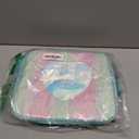 Lunch Box for Kids Girls, Insulated Rainbow Tote Bag Leakproof Thermal Cooler Reusable Lunch Bag for School Office Outdoor (Green with Strap)