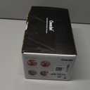 Geedel Rotary Cheese Grater, Kitchen Mandoline Vegetable Slicer with 3 Interchangeable Blades, Easy to Clean Grater for Fruit, Vegetables, Nuts (Red)