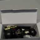 Copper Creek Entry Door Knob  Keyed Entry Handle with Lock and Key, ANSI Grade-3 Certified, DIY-Friendly Install for Interior and Exterior Entrance Doors  Matte Black (1 Pack)