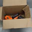 VARSK 20V 12" Cordless String Trimmer, 2 in 1 Trimmer and Edger with Auto Line Feed, 2 X 2.0Ah Batteries/1 X Fast Charger/6 X Bonus Spools Included, for Lawn, Garden, Yard, etc (Orange)