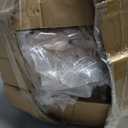 HYMOKEGE Beige California King Comforter Set Seersucker 7 Pieces, All Season Luxury Bed in a Bag for Bedroom, Bedding Set with Comforters, Sheets, Pillowcases & Shams