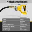 Handheld Concrete Vibrator Tool Cordless 800W 6000RPM