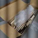 Barydat 2 Pcs 3 Tiered Greeting Card Display Stand Wooden Organizer Racks for Sticker Craft Brochure Table Tabletop Vendors Retail Counter Trade Shows Showcase