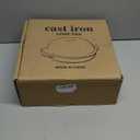 2-in-1 Multifunctional Enameled Cast Iron Dutch Oven, 6QT Loaf Pan with Dual Handles, Perfect for Baking Sourdough, Roasting, Braising & Stews, Oven & Stovetop Safe, Easy to Clean & Pre-Seasoned (Blue)