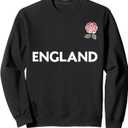 England Rugby Style (Vintage Rose Crest) Sweatshirt S