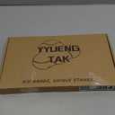 200 pcs Green Pipe Cleaners(Dark & Light) and 20 Green Foral Wires,2 Gardening Tapes,hot Glue Stick,Pipe Cleaners for Crafts,Flower Making kit,Pipe Cleaner Flowers