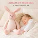 Crochet Bunny Plush Toy, Handmade Stuffed Rabbit, Soft Bunny Gift, 12.0 Inches