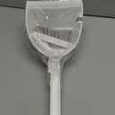 Small Broom and Dustpan Set, Household Mini Broom and Dustpan Set, Mini Broom and Cleaning Set Suitable for Various Small Areas (White)