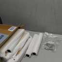 Cat Beds for Indoor Cats, Cat House 2-Story, Cat Condo with Stable Frame and Large Scratch Pad, 24'' Durable Cat Cube Playhouse with Dangling Balls, Perfect for Multiple Pets