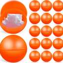 BESPORTBLE 25 Pcs Plastic Raffle Balls Openable Mini Lottery Balls for Party Games Events Colored Hollow Bingo for Group Activities and Celebrations