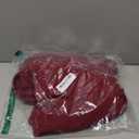 Wedding Guest Dresses for Women Have Pockets Cocktail Dress Ruffle Sleeve A Line Evening Party Formal Dresses for Women, Size: Large (Burgundy)