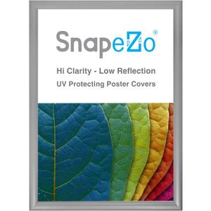SnapeZo A2 (16.5 x 23.4 inches) Silver Poster Frame, Front-Loading, Wall Mount, Aluminum 1.2" Profile, Premium Series