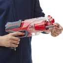 3 x NERF Elite Disrupter Blaster - 6-Dart Rotating Drum, Slam Fire, Translucent Red (Amazon Exclusive)