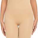 Tummy Control Shapewear Shorts for Women High Waisted Body Shaper Panties Slip Shorts Under Dresses Thigh Slimmer