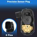 No.19300180 TPS Throttle Position Sensor for Chevrolet Equinox Impala Malibu for Buick Lucerne Terraza for Pontiac G6 Montana Torrent for Saturn Throttle Body Position Sensor