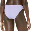 Amazon Essentials Women's Side Tab Bikini Swimsuit Bottom (Lavender)