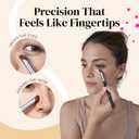 Mini Concealer Brush by Keshima, for Under Eye, Nose & Precision Touch-Ups ; Seamless Blending, Streak-Free Finish with Soft Dense Bristles for Liquid, Cream & Powder ; Vegan & Cruelty-Free
