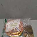 96 PCS Thanksgiving Plates Set, 9" and 7" Paper Thanksgiving Plates and Napkins, Disposable Gold Foil Autumn Party Supplies, Fall Thanks Giving Dinnerware Set for Harvest Party Decorations Serves 24