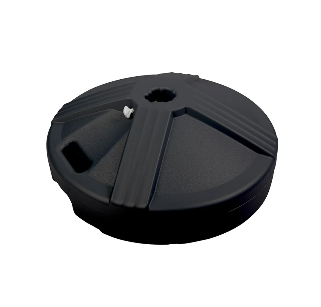 US Weight Durable 50 Pound Umbrella Base Designed to be Used with a Patio Table