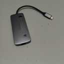 USB C Hub 7-in-1, NewQ USB C Hub with HDMI 4K, 3 USB-A 3.0 Ports, SD/TF Card Reader, 100W USB-C PD Charging, Slim Aluminum USB Hub for MacBook, Laptop & USB-C Devices