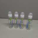 Dr. Brown's AntiColic Options+ Narrow Glass Baby Bottle with Level 1 Slow Flow Nipple, BPAFree, 8 oz/250 mL, 0m+, 4Pack