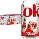 Diet Coke Soda Soft Drinks, 12 fl oz Fridge Pack Cans, 24 Pack - Cola Flavored Diet Soda Soft Drinks (BB: August 11, 2025)