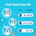 Huggies Little Swimmers Disposable Swimming Diapers, Size 4 (24-34 lbs), 18 Ct