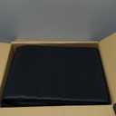 10-Pack Black Tablecloths for Rectangle Tables, 60 x 102 Inches, Stain-Resistant Polyester Fabric for 6 Foot Tables - Washable Table Covers for Weddings, Banquets, Birthday Parties, Events