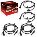ABS Wheel Speed Sensor 4Pcs: Front Rear Left & Right Compatible with Ford 2011-2014 F-150 V8 6.2L V8 5.0L V6 3.7L V6 3.5L, 2011-2012 2014 Expedition V8 5.4L, Lincoln 2011-2014 Navigator V8 5.4L