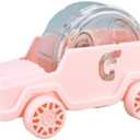 Hamster Running Wheel Car Shape Running Wheel Hamster Exercise Plastic Running Wheel (Pink,S)