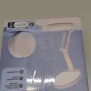 One Fire Cordless Desk Lamp,Dimmable Small Battery Powered Lights,3600mAh Rechargeable Wireless Table Lamp,Mini Lamp&Portable Light for Bed,Book Reading,Home for Small Spaces,Nail Light,Craft,Office (White)