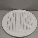 Ekena Millwork 24"W x 24"H x 1 1/8"P, Round Gable Vent Louver, Functional