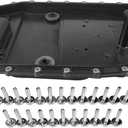 Bapmic 24152333907 6HP19 Transmission Oil Pan with Gasket Screw Repair Kit for BMW