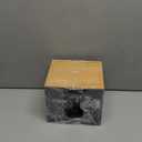 VITVITI Disposable Face Towel Holder Box, Acrylic Facial Towel Container for XL Clean Skin Club, Large Disposable Face Towels Storage with Bamboo Lid, for Bathroom, Vanity Makeup, Gray (Grey)